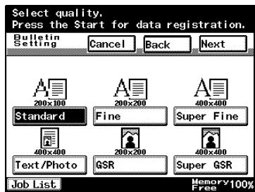 KONICA MINOLTA FK 503 - Write a document to the bulletin board - 3