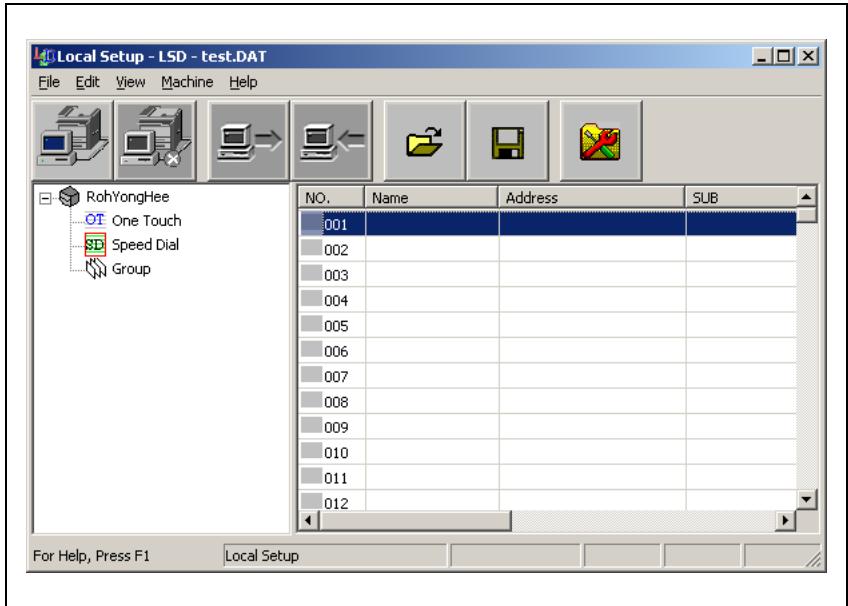 KONICA MINOLTA FK 505 - Programming a speed dial number - 1