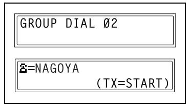 KONICA MINOLTA FK 505 - To fax using group dialing - 1