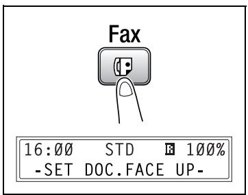 KONICA MINOLTA FK 505 - To fax using the automatic document feeder - 1