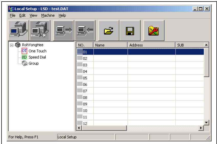 KONICA MINOLTA FK 505 - Programming a one-touch dial number - 1