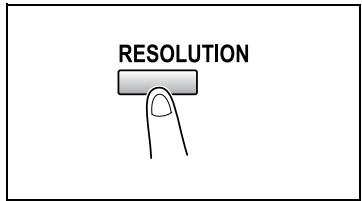 KONICA MINOLTA FK-118 - To specify the resolution - 1