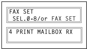 KONICA MINOLTA FK-118 - To retrieve a document from a mailbox - 2