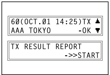 KONICA MINOLTA FK-118 - To check the transmission result - 3