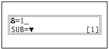 KONICA MINOLTA FK-118 - Using the 10-Key Pad, enter the fax number of the recipient. - 1