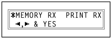 KONICA MINOLTA FK-118 - Specifying the Setting for "RX PRINT" - 2