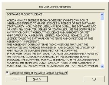 KONICA MINOLTA IC 203 - Installing the KONICA MINOLTA PS Driver - 1