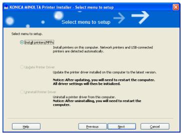 KONICA MINOLTA IC 203 - Automatic installation (PCL) with installer - 2