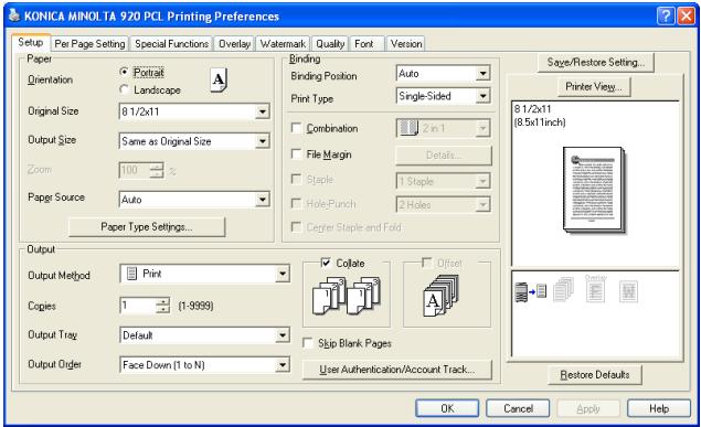 KONICA MINOLTA IC 203 - Basic Printing method (Windows) - 2