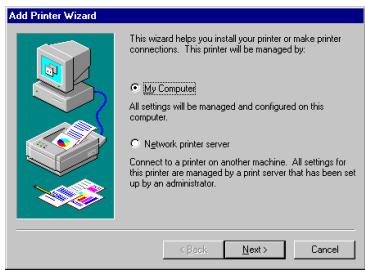 KONICA MINOLTA IC 203 - Installing to Windows NT4.0 (PCL6/PPD) - 1