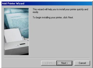 KONICA MINOLTA IC 203 - Installing to Windows 98/Me (PCL6/PPD) - 1