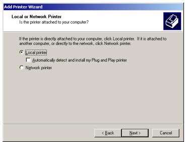 KONICA MINOLTA IC 203 - Installing to Windows 2000 (PCL6/PPD) - 2