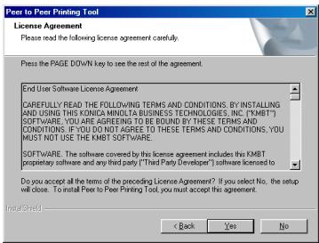 KONICA MINOLTA IC 203 - Installation of IP Peer-to-Peer - 2