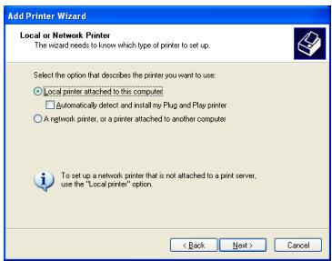 KONICA MINOLTA IC 203 - Installing to Windows XP/Server 2003 (PCL6/PPD) - 2