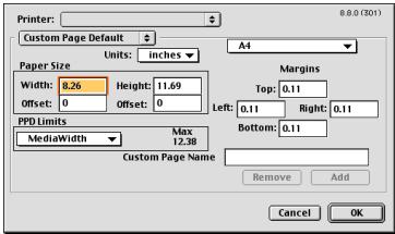 KONICA MINOLTA IC 203 - Displaying the [Page Setup] dialog box - 4