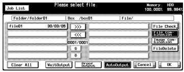 KONICA MINOLTA IC 203 - Output - Output Method - Secure Print - 4