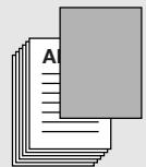 KONICA MINOLTA IC 203 - To set a Front Cover: - 1
