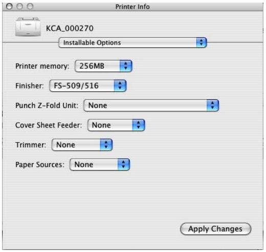 KONICA MINOLTA IC 203 - The method to open the [Printer Info] window - 1
