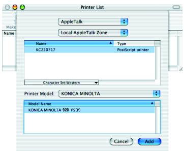 KONICA MINOLTA IC 203 - Click [Add]. - 4