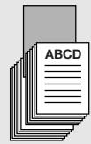 KONICA MINOLTA IC 203 - To set an Insertion Sheet: - 1