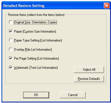 KONICA MINOLTA IC 203 - Detailed Restore Settings - 1