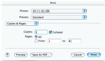 KONICA MINOLTA IC 203 - Basic Printing method (Mac OS X) - 2