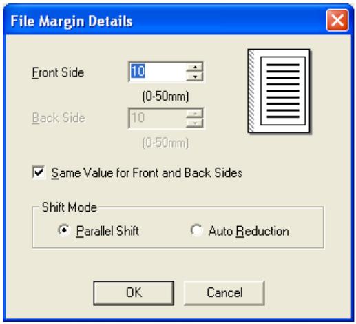 KONICA MINOLTA IC 203 - Binding - File Margin - Details - 1