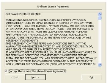 KONICA MINOLTA IC 203 - Installing the KONICA MINOLTA PS Driver - 1
