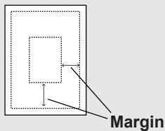 KONICA MINOLTA IC 203 - To set the margins: - 1