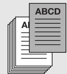 KONICA MINOLTA IC 203 - To set a Front Cover: - 2