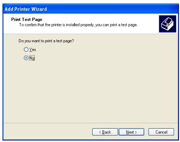 KONICA MINOLTA IC 203 - Select Whether to perform the test print or not by selecting [Yes] or [No]. - 1