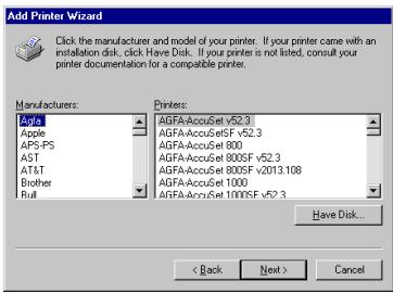 KONICA MINOLTA IC 203 - Installing to Windows NT4.0 (PCL6/PPD) - 3