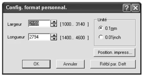KONICA MINOLTA IC 203 1 - Configuration formats personnalisés - 1