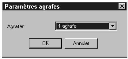 KONICA MINOLTA IC 203 1 - Paramétrage par page - paramètres agrafes - 1