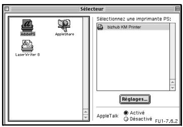 KONICA MINOLTA IC 203 1 - Méthode d'impression élémentaire (mac OS 9) - 1