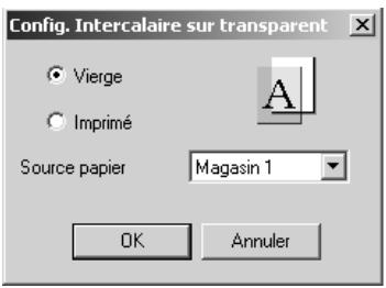 KONICA MINOLTA IC 203 1 - Intercalaire sur transparent - paramètres - 1