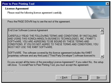 KONICA MINOLTA IC 203 1 - Installation de IP sur Peer-to-Peer - 2