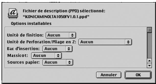 KONICA MINOLTA IC 203 1 - Boîte de dialogue configurer - 1
