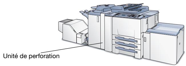 KONICA MINOLTA IC 203 1 - Spécifier l'unité de perforation - 1