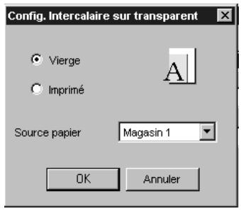 KONICA MINOLTA IC 203 1 - Intercalaire sur transparent - paramètres - 1