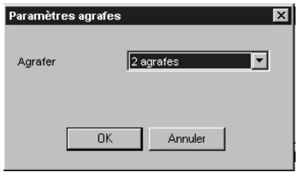 KONICA MINOLTA IC 203 1 - Paramétrage par page - paramètres agrafes - 1