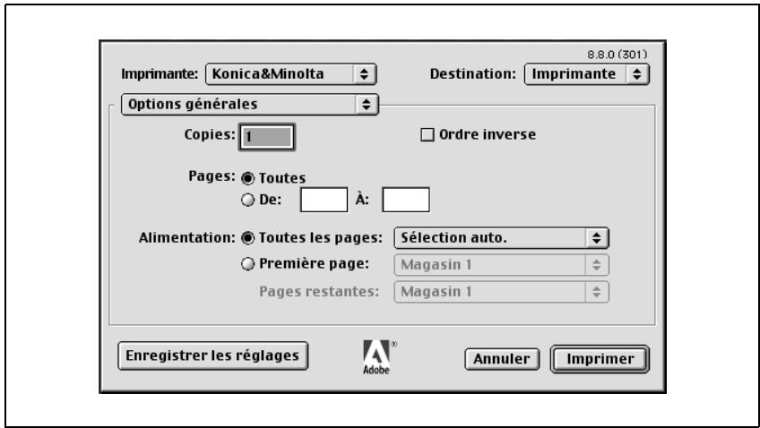 KONICA MINOLTA IC 203 1 - Boîte de dialogue [imprimer] - 1