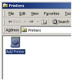 KONICA MINOLTA IC 205 - Installing the printer driver using the "Add Printer Wizard" under Windows Me/98 SE/98 - 1