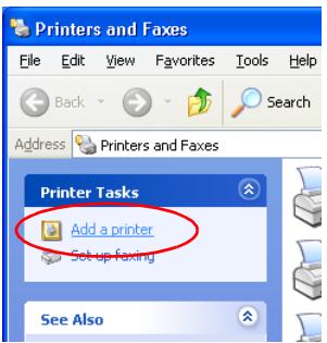 KONICA MINOLTA IC 205 - Installing the printer driver using the "Add Printer Wizard" - 1
