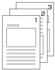 KONICA MINOLTA IP 432 - Impression d'un exemplaire à la fois de toutes les pages (assemblage) - 3
