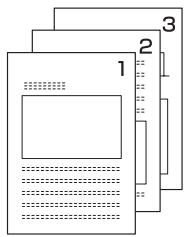 KONICA MINOLTA IP 432 - Impression d'un exemplaire à la fois de toutes les pages (assemblage) - 2