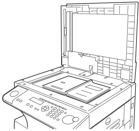 KONICA MINOLTA K7013 - Sending a fax using the platen glass - 1