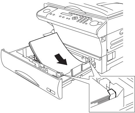 KONICA MINOLTA K7013 - Loading paper in paper cassette - 3