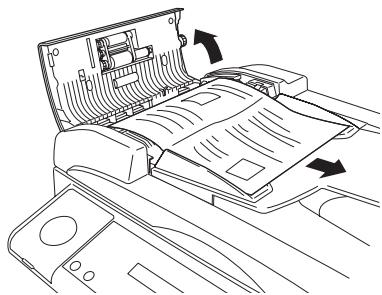 KONICA MINOLTA K7013 - To remove the document: - 1