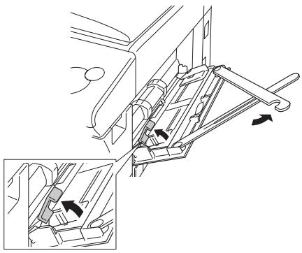 KONICA MINOLTA K7013 - Loading paper in bypass tray - 1
